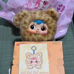 Cute Kitten Samuel San Xiao Mao (cute moment ) plush toy keychain NIB